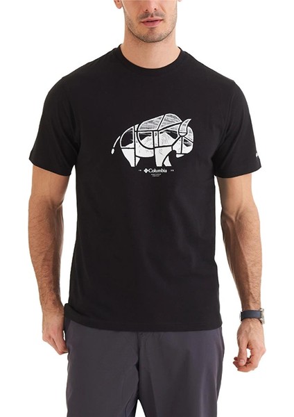 Csc M Range Roamer Outdoor Ss Tee Siyah Erkek T-Shirt fırsatları