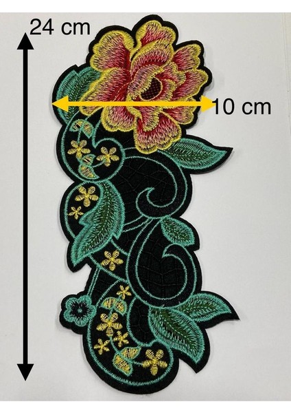 Gül Aplike / Nakış Gül Aplike / Yapıştırma Aplike fiyatları