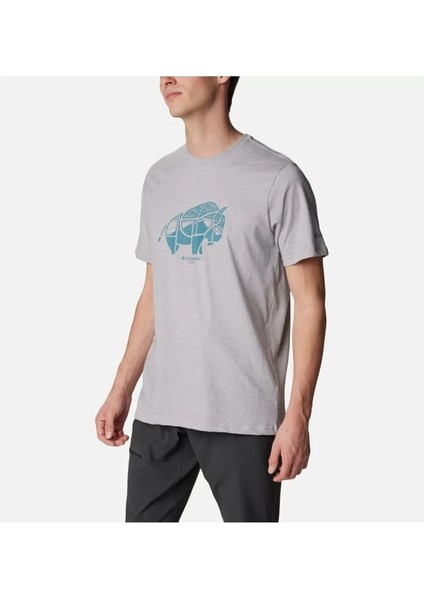 Csc M Range Roamer Outdoor Ss Tee PFG Gri Erkek T-Shirt