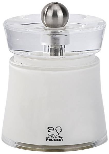 Bali Tuz Değirmeni Akrilik Beyaz 8Cm