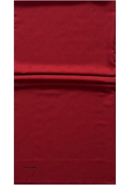 Pierre Cardin 75 x 200 Bordo Cotton Pamuk Şal 1030600 941