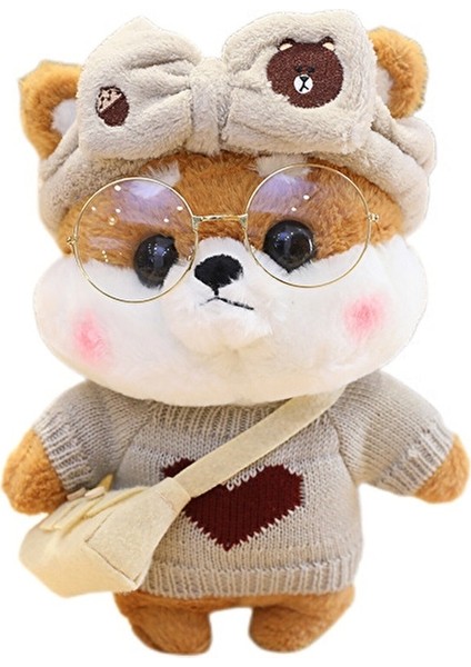 Shiba Inu Doll Sevimli Bebek Peluş Oyuncak (Yurt Dışından)