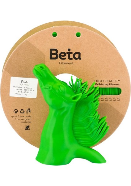 Pla High-Speed Filament Cyber Green