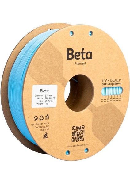 Pla+ Filament Sky Blue