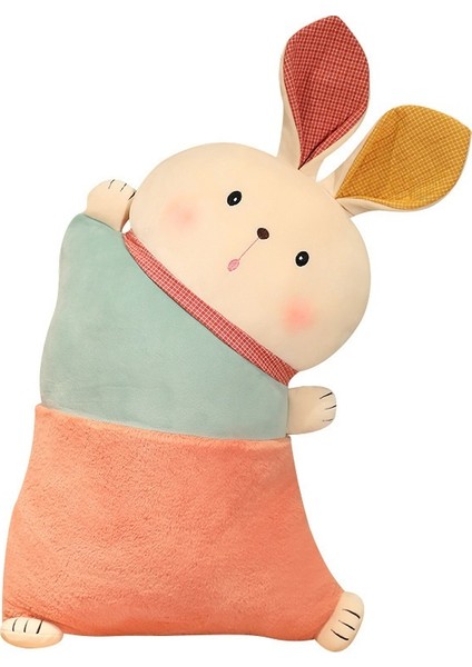 80 cm Nuanyang Şanslı Tavşan Peluş Oyuncak Yastık Bebek Bebek (Yurt Dışından)