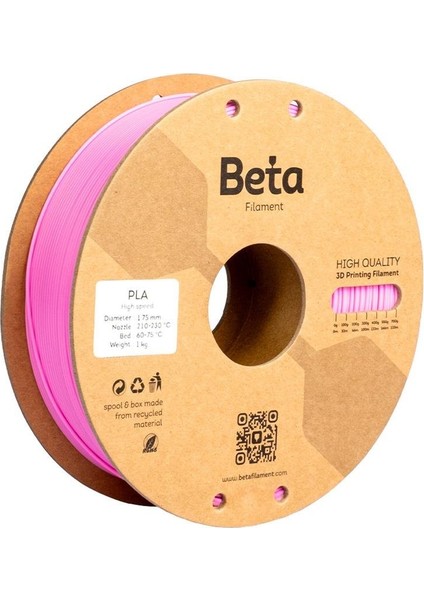 Pla High-Speed Filament Rose Pink