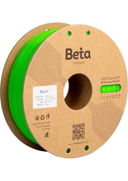 PLA+ Filament Neon Green fiyatları