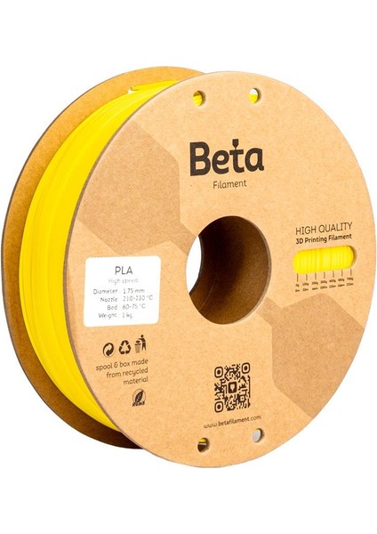 Pla High-Speed Filament Cyber Yellow