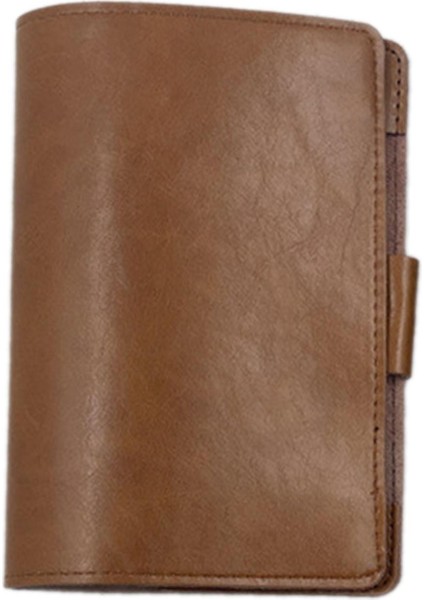 Golf Puan Kartı Tutucu Yardage Kitap Kapağı Oyun Golf Açık Kahverengi (Yurt Dışından)