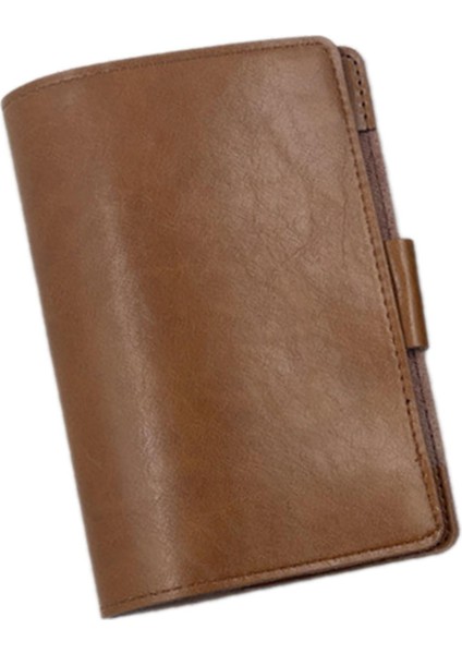 Golf Puan Kartı Tutucu Yardage Kitap Kapağı Oyun Golf Açık Kahverengi (Yurt Dışından) fırsatları