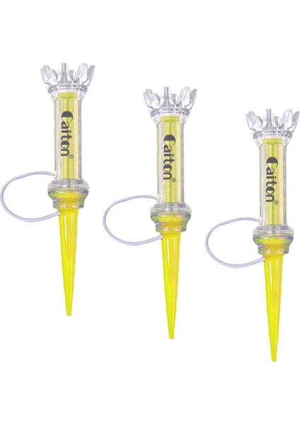 Golf Ekipmanları ile 3 Golf Tees Düşük Sürtünmeli Çapa Uygulama I 90 mm Sarı (Yurt Dışından) modelleri