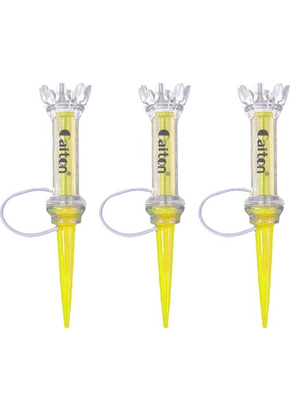 Golf Ekipmanları ile 3 Golf Tees Düşük Sürtünmeli Çapa Uygulama I 90 mm Sarı (Yurt Dışından) fırsatları