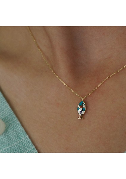 Mineli Balık Kolye fırsatları