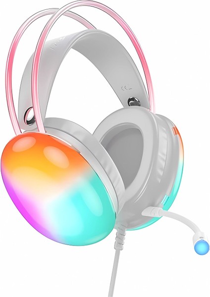 W109 USB Aux Rgb Gaming 50 mm 2m Kablolu Kulaklık fiyatları