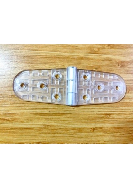 11 cm Plastik Menteşe Şeffaf 10 Adet