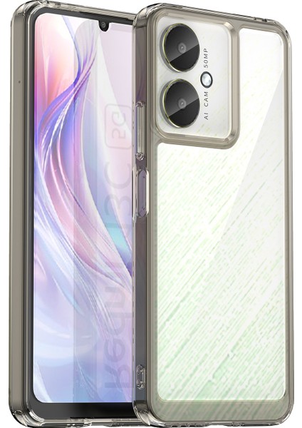 Poco M6 5G Shield Serisi Darbeye Dayanıklı Yarı Esnek Plastik Tpu Kılıf