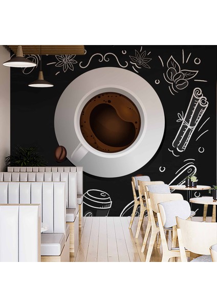 Kahve Desenli Cafe fiyatları