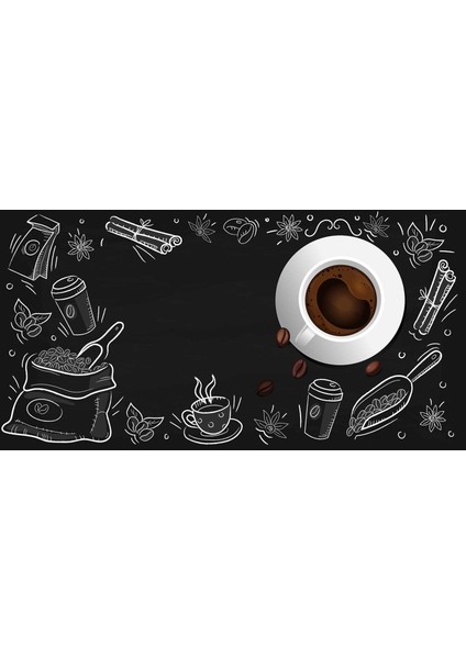 Kahve Desenli Cafe indirimleri