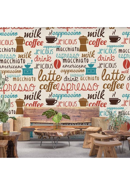 Cafe Temalı-Yazılı