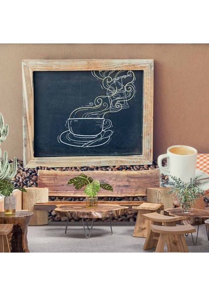 Kahve Bardağı ve Çekirdeği Temalı Cafe