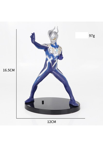 Ultraman Figürü Süsleri Ultraman Zero Anime Figürü Ultraman Tiga Masaüstü Süsleri (Yurt Dışından) modelleri