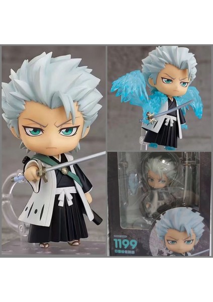 Q Versiyonu Kil 1199 # 10. Bölüm Ölüm Tanrısı Toshiro Hitsugaya Hareketli Figür Süsleme Modeli (Yurt Dışından)