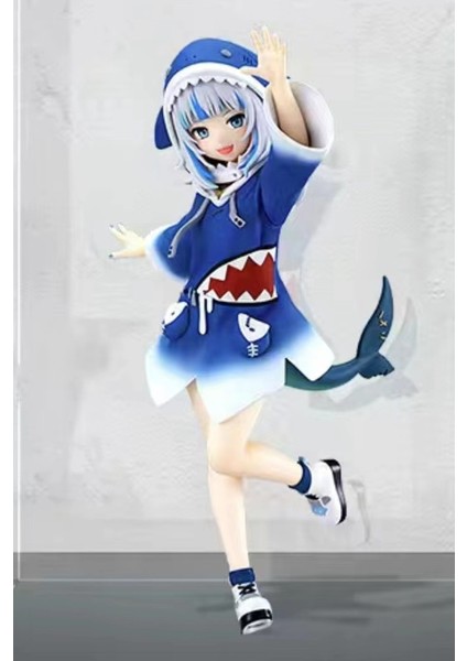 Otantik Sanal Sunucu Gula Shark Sister Güzel Kız Figürü (Yurt Dışından)