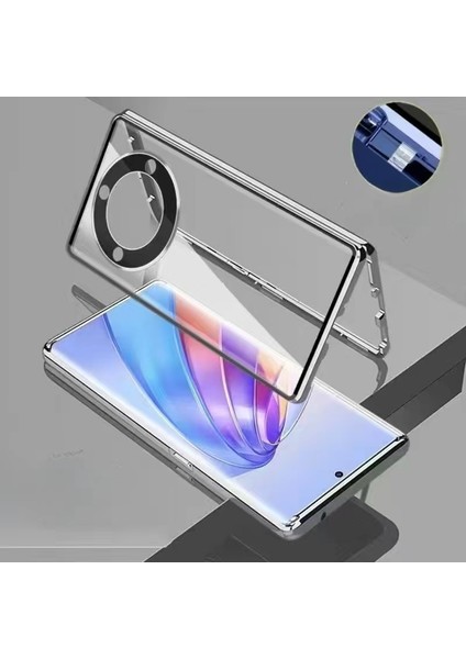 Oppo Realme 11 Pro Cep Telefonu Kılıfı Için Uygundur Magneto Manyetik Metal Düşmeyi Önleyici Çift Taraflı Kamera (Yurt Dışından)
