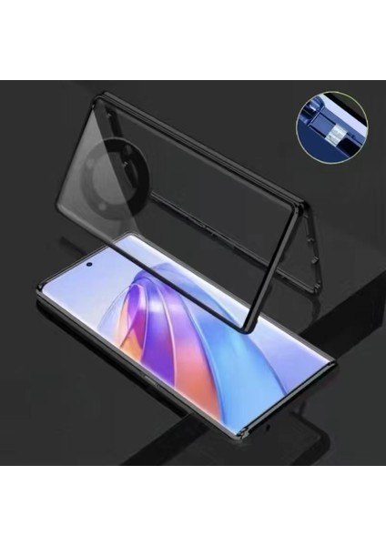 Oppo Realme 11 Pro Cep Telefonu Kılıfı Için Uygundur Magneto Manyetik Metal Düşmeyi Önleyici Çift Taraflı Kamera (Yurt Dışından)