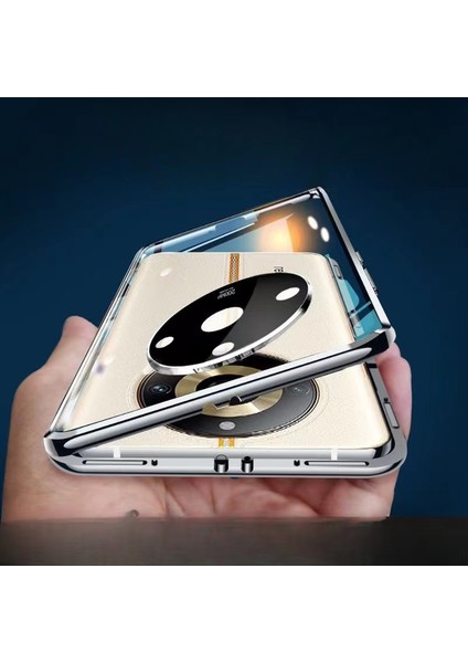 Oppo Realme 11 Pro Cep Telefonu Kılıfı Için Uygundur Magneto Manyetik Metal Düşmeyi Önleyici Çift Taraflı Kamera (Yurt Dışından) modelleri