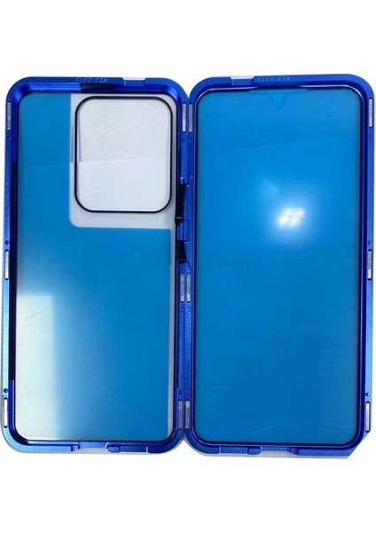 Vivo V27/V27 Pro Için Uygun Çift Taraflı Patlamaya Dayanıklı Kamera Magneto Metal Çerçeve Manyetik Cep Telefonu Koruyucu Kılıf (Yurt Dışından) fırsatları