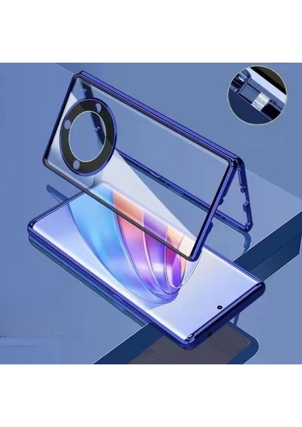 Oppo Realme 11 Pro Cep Telefonu Kılıfı Için Uygundur Magneto Manyetik Metal Düşmeyi Önleyici Çift Taraflı Kamera (Yurt Dışından)