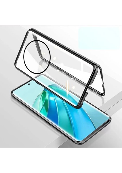Huawei Honor X9A 5g Cep Telefonu Kılıfı Için Uygun Çift Karakterler Magneto Her Şey Dahil Kamera Manyetik Emme (Yurt Dışından)