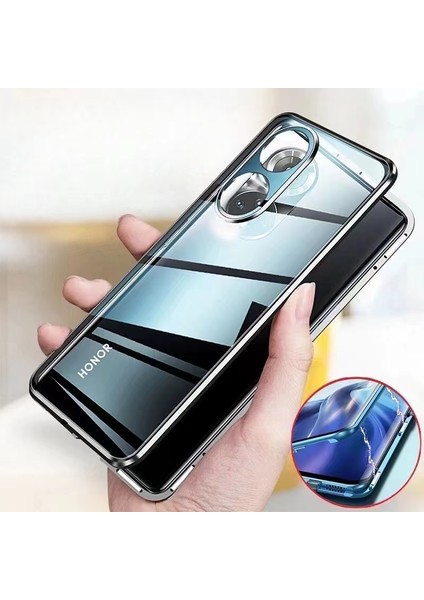 Huawei Honor 70 Cep Telefonu Kılıfı Için Uygun Çift Karakterler Magneto Her Şey Dahil Kamera Manyetik Emme (Yurt Dışından) indirimleri