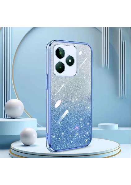 Oppo Realme C53 Elektroliz Parıltılı Lüks Yumuşak Silikon Kılıf Için Uygundur (Yurt Dışından) fiyatları