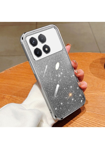 Xiaomi Poco X6 Pro 5g Için Işıltılı Çıkartmalı Kaplama Telefon Kılıfları (Yurt Dışından)