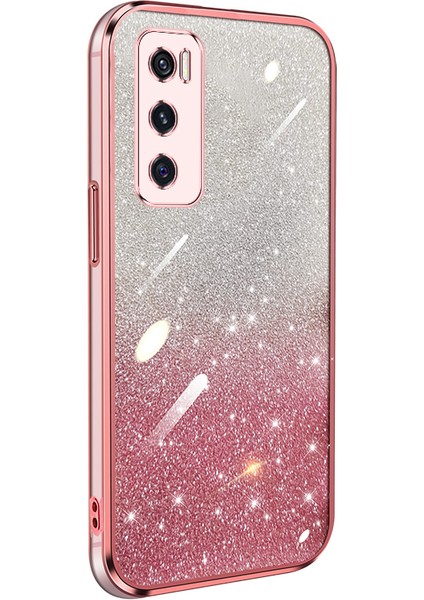 Vivo V20SE Şeffaf Elektroliz Köpüklü Toz Silikon Kılıf Için Uygundur (Yurt Dışından) fiyatları