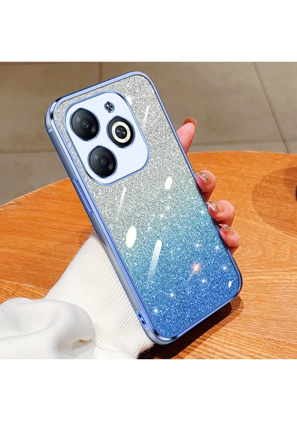 Infinix Tecno Spark Go 2024 Için Işıltılı Çıkartmalı Kaplama Telefon Kılıfları (Yurt Dışından)