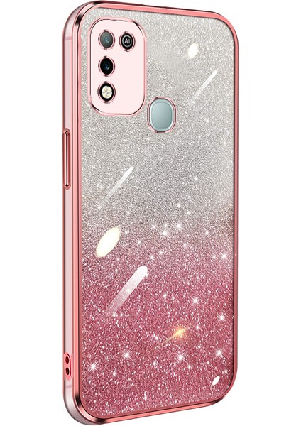 Infinix Hot 10 Play Için Işıltılı Çıkartmalı Kaplama Telefon Kılıfları (Yurt Dışından) fiyatları