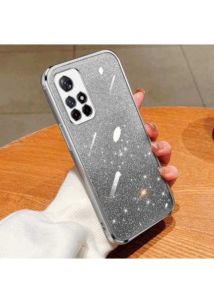 Xiaomi Redmi Note 11 5g Için Işıltılı Çıkartmalı Kaplama Telefon Kılıfları (Yurt Dışından)