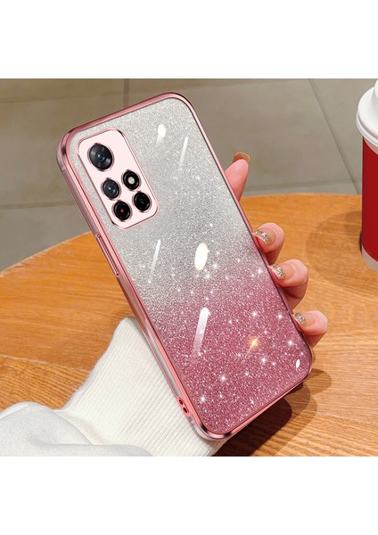 Xiaomi Redmi Note 11 5g Için Işıltılı Çıkartmalı Kaplama Telefon Kılıfları (Yurt Dışından)