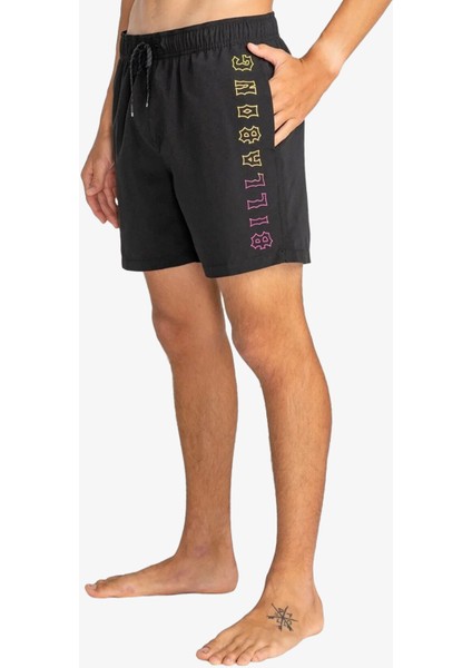 All Day Heritage Lb Erkek Siyah Deniz Şortu EBYJV00122-BLK