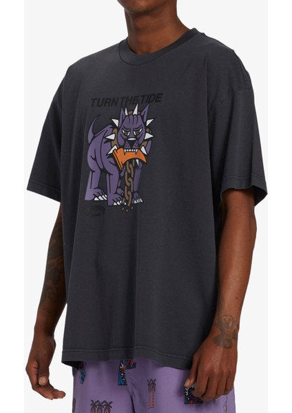 Dog Days Og Ss Ww Erkek Siyah T-Shirt ABYZT02237-2737