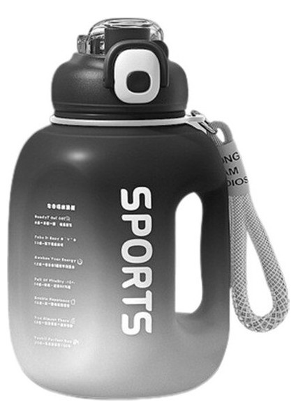 Büyük Kapasiteli Spor Fitness Su Şişesi 1700ML (Yurt Dışından)