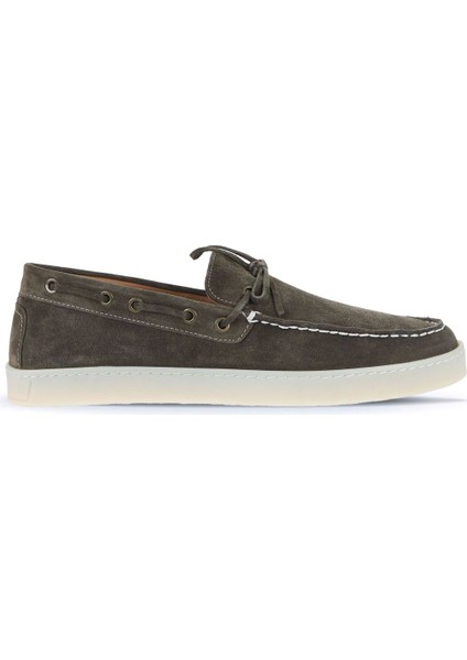Haki Süet Erkek Loafer 07MA22382026