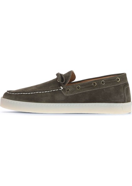 Haki Süet Erkek Loafer 07MA22382026 modelleri