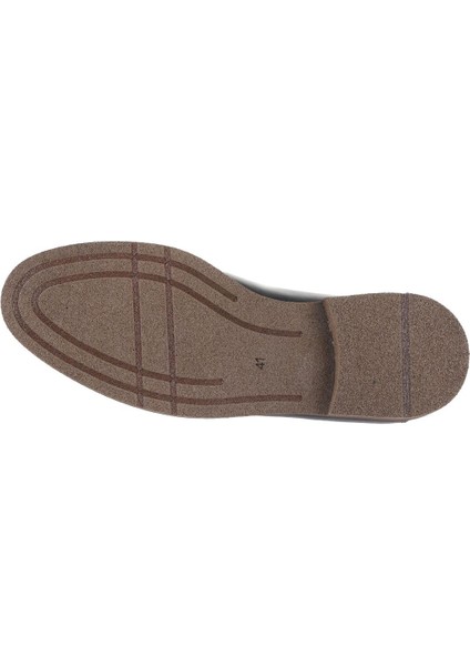 Lacivert Deri Erkek Loafer 07MA22132282 indirimleri
