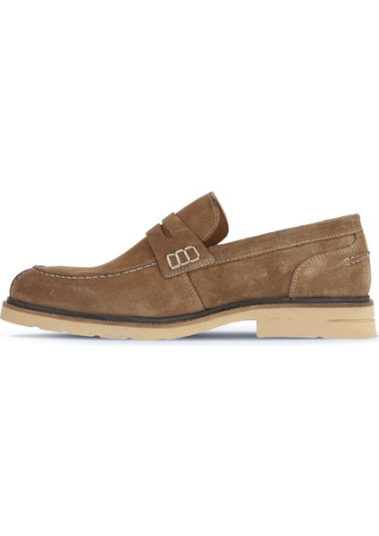 Taba Süet Erkek Loafer 07MA22200309 modelleri