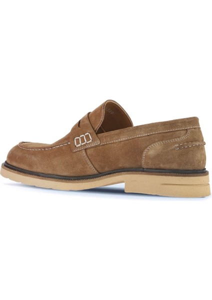 Taba Süet Erkek Loafer 07MA22200309 fırsatları