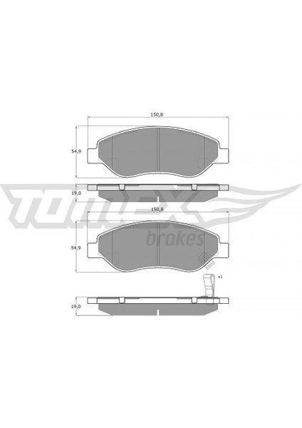 Opel Corsa D 1.7 Cdti 2006- Ön Fren Balata Takımı 1605355